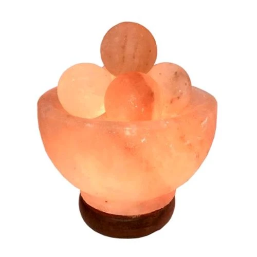 Himalayan salt lamp bowl with ball LASAL24