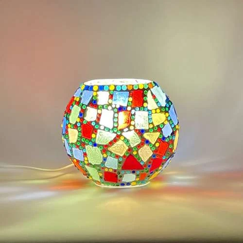 Harlequin Handmade Lamp in Mosaic Glass KGV112s