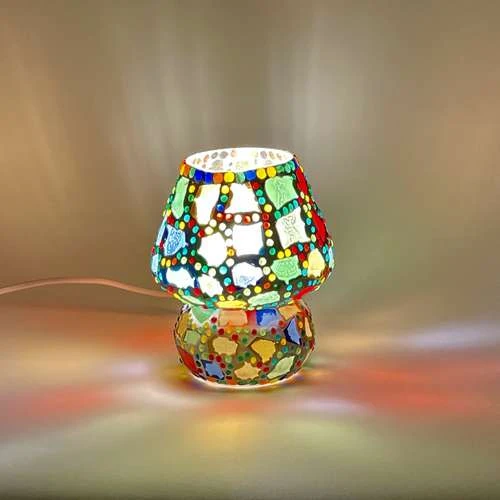 Harlequin Handmade Lamp in Mosaic Glass KGV312s