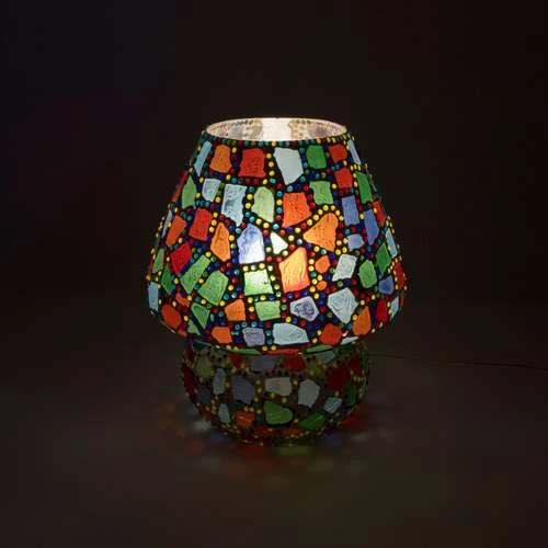 Harlequin Handmade Lamp in Mosaic Glass KGV312