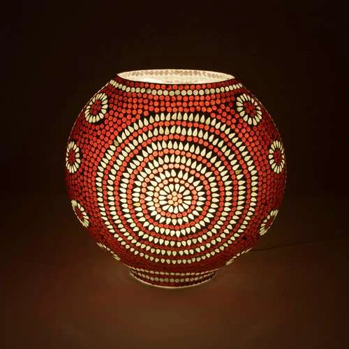 Sunset Handmade Lamp in Mosaic Glass KGV418