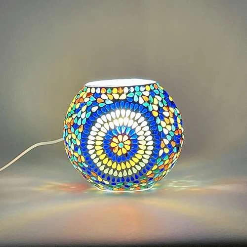 Color Universe Handmade Lamp in Mosaic Glass KGV133s