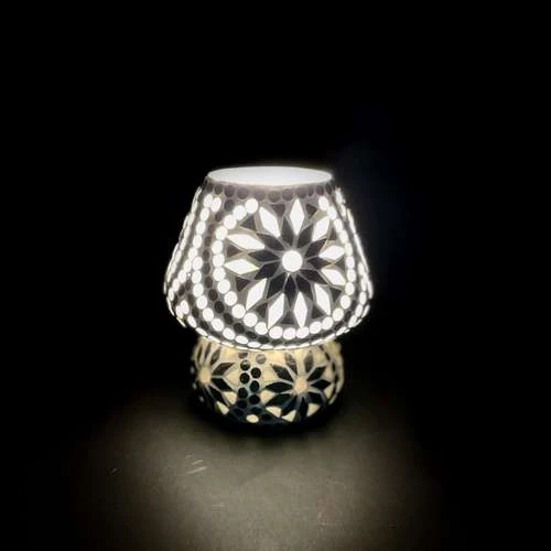 Yin & Yang Handmade Lamp in Mosaic Glass KGV359s