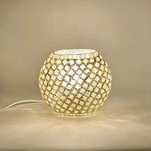 Gold Reflection Handmade Lamp in Mosaic Glass KGV195s