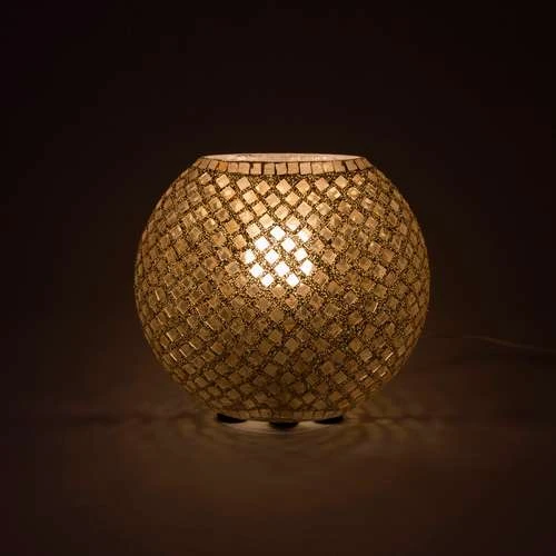 Gold Reflection Handmade Lamp in Mosaic Glass KGV195