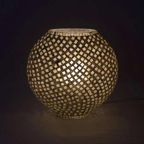 Gold Reflection Handmade Lamp in Mosaic Glass KGV495