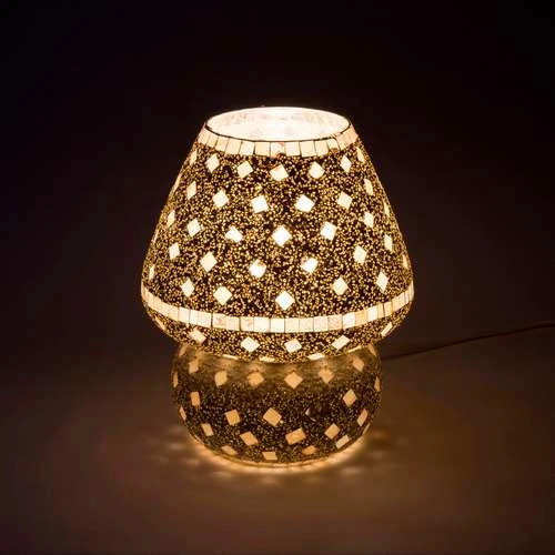 Gold Reflection Handmade Lamp in Mosaic Glass KGV395