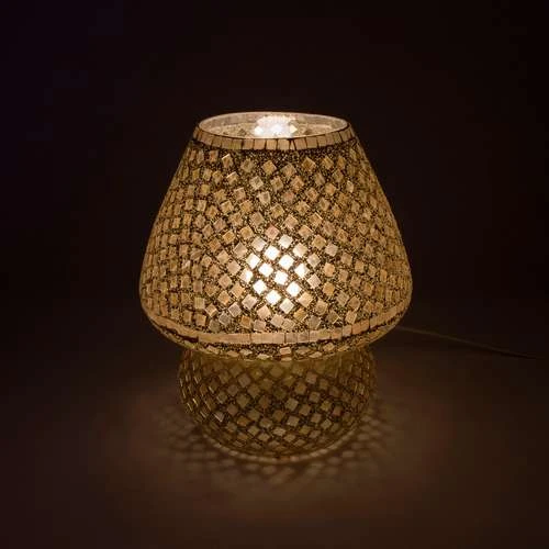 Gold Reflection Handmade Lamp in Mosaic Glass KGV295