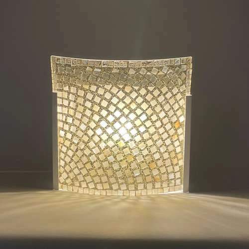 Gold Reflection Handmade Lamp in Mosaic Glass KGV995